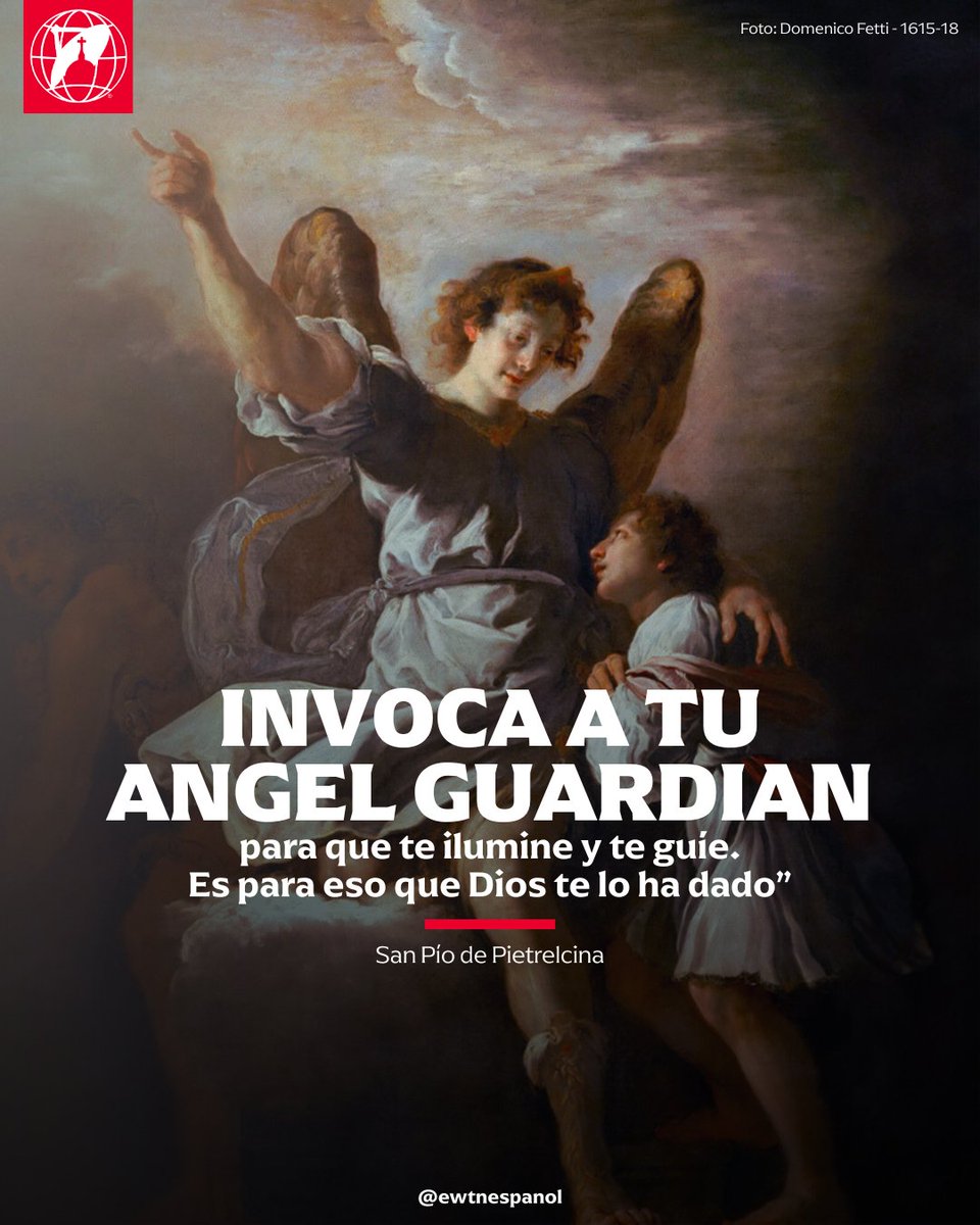 “Invoca a tu ángel guardián para que te ilumine y te guíe. Es para eso que Dios te lo ha dado. Entonces, ¡úsalo!” San Pío de Pietrelcina.