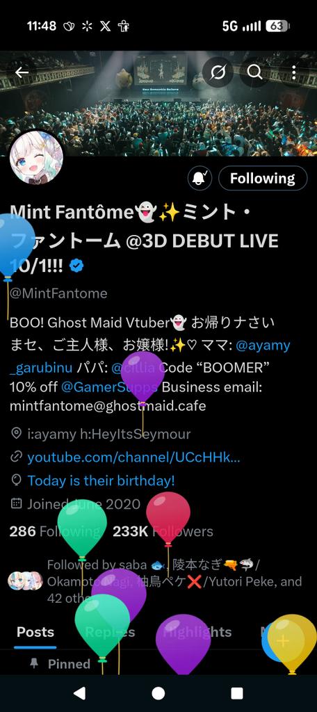 irondeathbat's tweet photo. @MintFantome HBD MINTO! https://t.co/xxdengvYNV