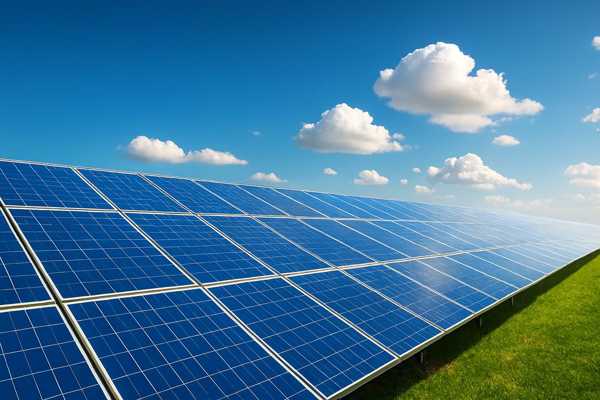 VayamJijivisha's tweet photo. 🌞 How It Works Wednesday : Solar Cells ☀️
Thread on How Solar Cells Transform Sunlight into Electricity🔋
#HowItWorksWednesday #SolarEnergy #Solar #Cell
🧵 1/12
Ever wondered how your phone calculator or the massive solar farms power up from just sunlight? Let's dive into the fascinating world of SOLAR CELLS - the tiny powerhouses changing India's energy landscape!
What exactly is a Solar Cell?
A solar cell (photovoltaic cell) is a semiconductor device that converts light energy directly into electrical energy through the "photovoltaic effect" ⚡