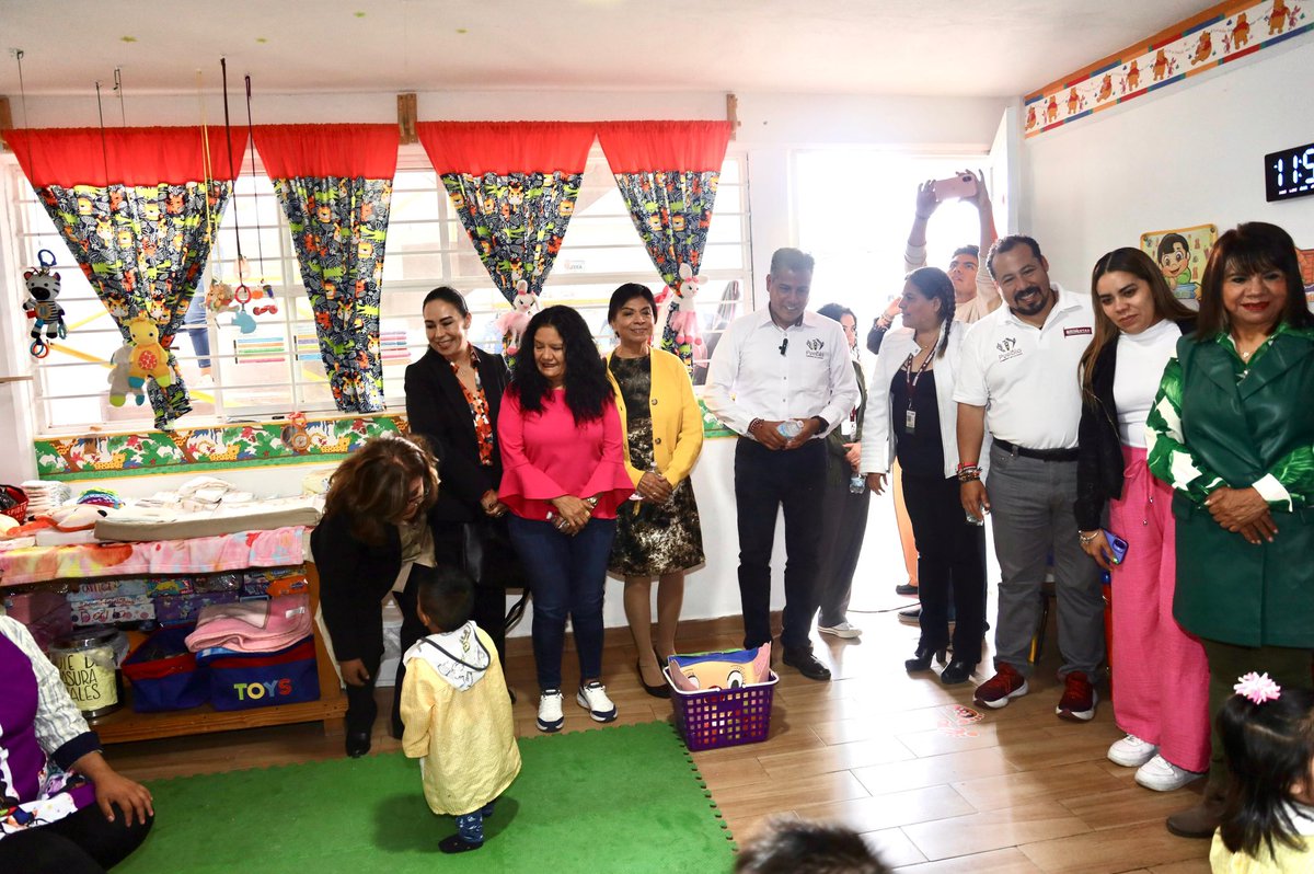 👧🧒Supervisamos el Centro de Atención Infantil "Semillitas de Mostaza" Institución beneficiada por el programa de Estancias Infantiles de <a href="/PueblaBienestar/">Secretaría de Bienestar y Participación Ciudadana</a>

Cada espacio debe garantizar entornos seguros, estimulantes y llenos de calor humano para nuestras infancias