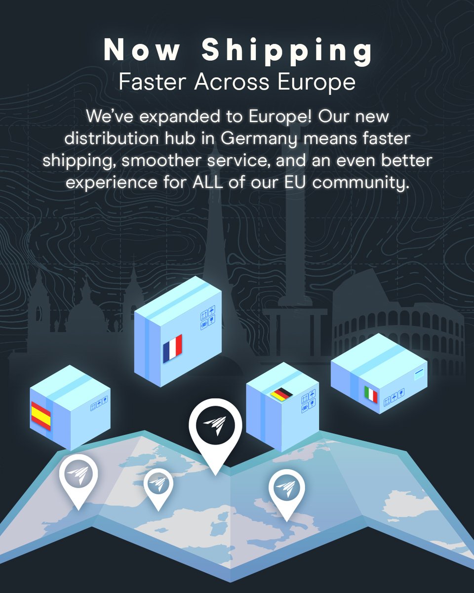 AcInfinityInc's tweet photo. AC Infinity is officially in Europe! 🚀 🌍

Thanks to our new EU site and distribution hub in Germany, you’ll enjoy faster shipping and smoother service. All products come with EU-compatible plugs, so your fans, controllers, and grow kits are ready to use right out of the box. 

Click link in bio to shop our EU site. 

AC Infinity ist jetzt offiziell in Europa! 🚀 🌍
 
Dank unseres neuen EU-Shops und Distributionszentrums in Deutschland profitierst du von schnellerem Versand und reibungslosem Service. Alle Produkte kommen mit EU-kompatiblen Steckern – deine Ventilatoren, Controller und Grow-Sets sind sofort einsatzbereit.

Klicken Sie auf den Link in der Bio, um in unserem EU-Shop einzukaufen.

#acinfinity