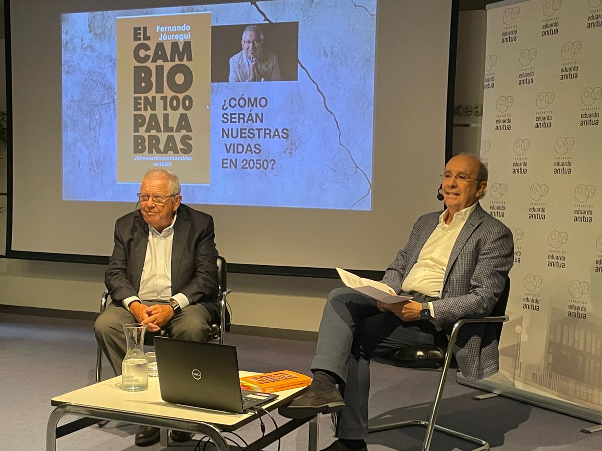 BTI Biotechnology Institute (@btibiotech) on Twitter photo Comienza el acto de presentación del libro 'El Cambio en cien palabras' del periodista <a href="/FjaureguiC/">Fernando Jáuregui</a> en Vitoria-Gasteiz. Un acto en el que el doctor #EduardoAnitua y el autor dialogarán sobre las ideas y reflexiones que recoge la obra. Comienza el acto de presentación del libro 'El Cambio en cien palabras' del periodista <a href="/FjaureguiC/">Fernando Jáuregui</a> en Vitoria-Gasteiz. Un acto en el que el doctor #EduardoAnitua y el autor dialogarán sobre las ideas y reflexiones que recoge la obra.
