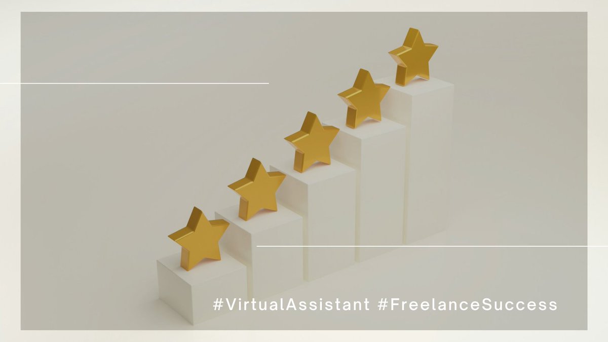albrightadmin's tweet image. ⭐⭐⭐⭐⭐
Be undeniably good. Focus on consistently delivering genuine value and excellence in everything you do.

No marketing effort or social media buzzword can be a substitute for that.

#VirtualAssistant #FreelanceSuccess