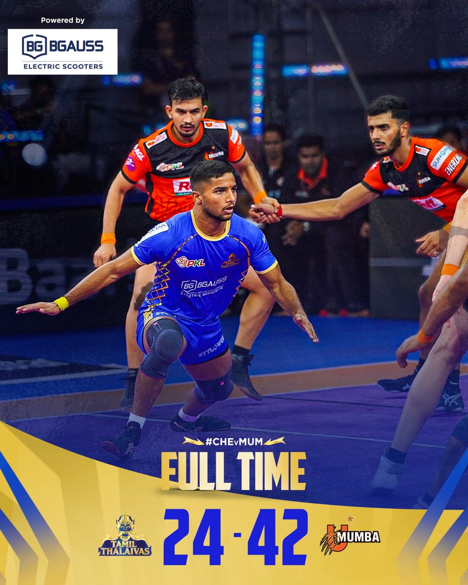 Tamil Thalaivas tweet media