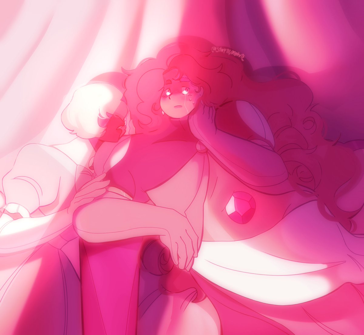 starp1ll's tweet photo. Hello hi twitter i post on time yes i do..
Made this based on some fanart made by a friend :3 #StevenUniverse #SU #fracturedmind https://t.co/tqAT5lRtBz