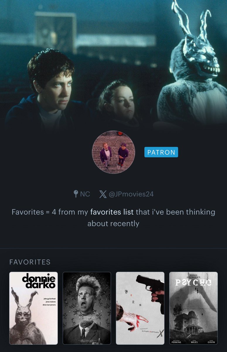 October 2025 Letterboxd Layout!