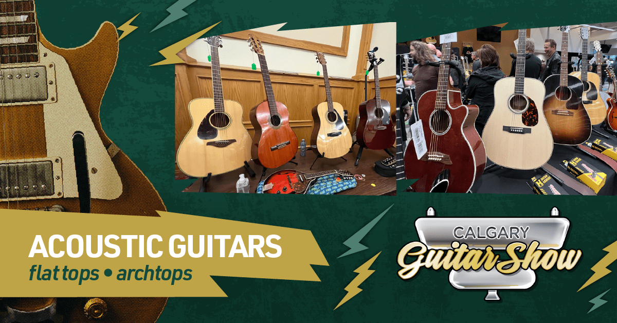 EdmGuitarShow's tweet photo. The Calgary Guitar Show is happening this Sunday, Oct 5th! We're gearing up for a full show floor packed with amazing exhibitors, like Northwood Guitars Ltd., BBGuitars, Stonehouse Guitars, &amp; more!

Tickets are $10. Doors open at 10 AM. Show up early. Stay all day. See you there! https://t.co/aECsCKC4fQ
