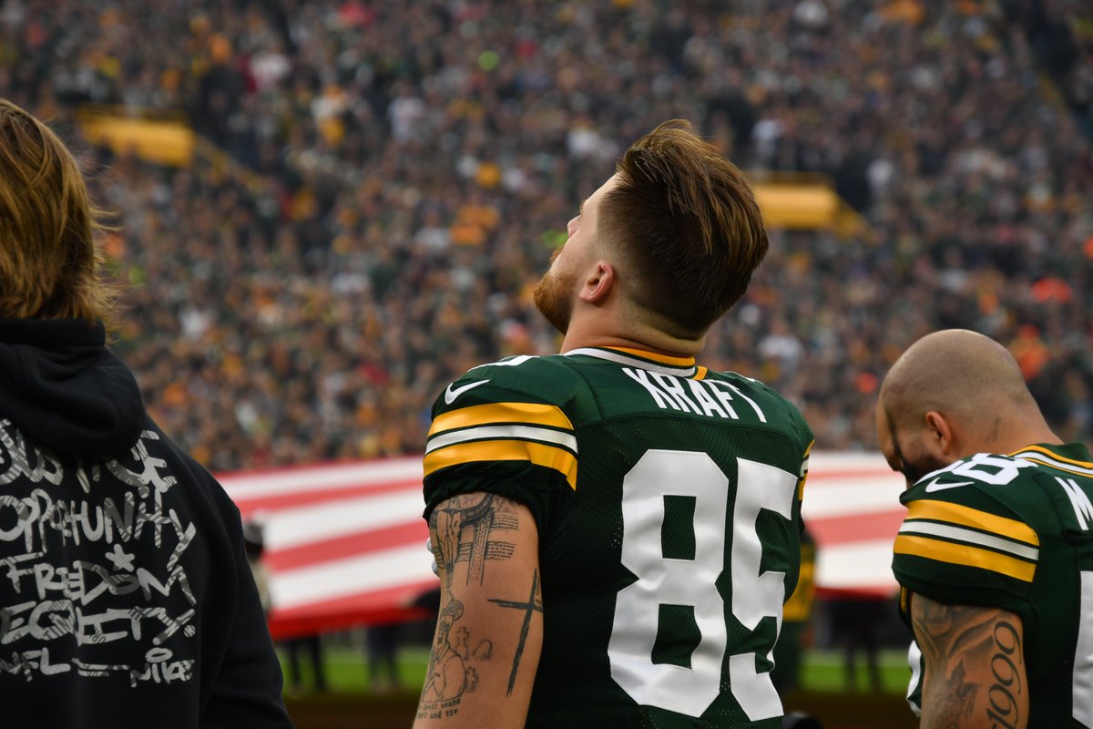 Tucker Kraft is playing more in-line than any other TE1 in the league (60%)

And he has the highest YPC of any qualifying TE. 

He is not only one of the most valuable offensive players on the team, but he is becoming one of the most valuable in the league.