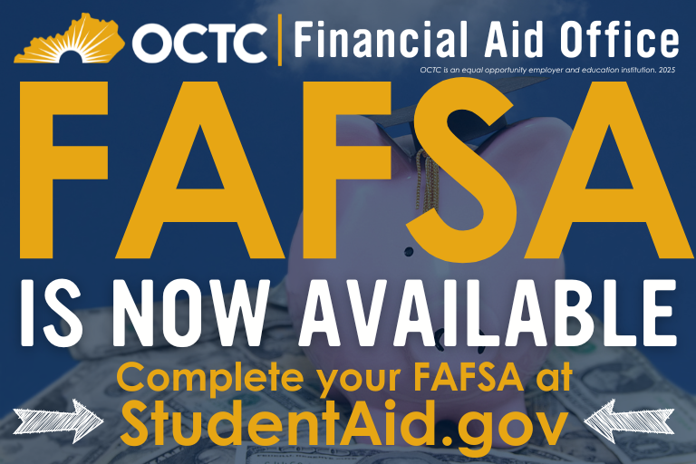 Filling out your FAFSA is the key to unlocking financial aid.

Don’t wait! The earlier you apply, the more funding options may be available.

Start your FAFSA today at StudentAid.gov!