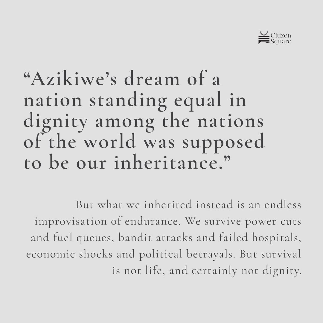 bamiolajide_'s tweet photo. a Citizen Square special 🇳🇬✨

For Independence day,
✍🏾: @OlanrewajuTwits 

#independenceday2025 https://t.co/QfvbkLWgIM