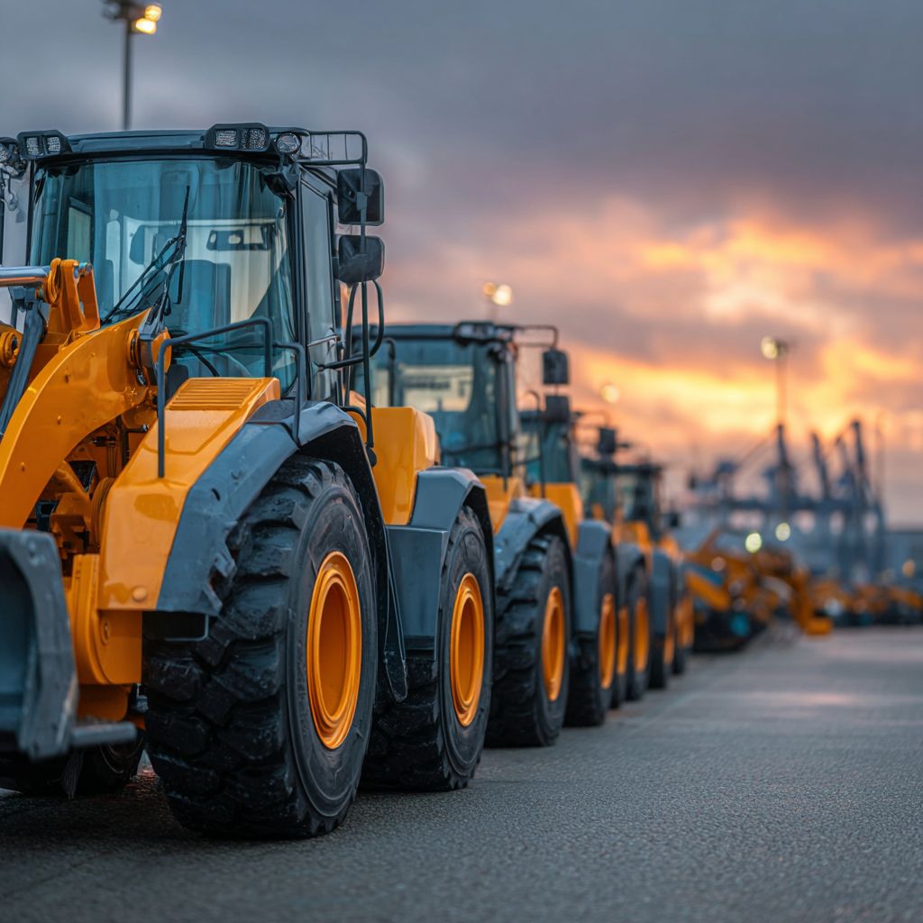 bison_heavy's tweet image. Rubber tire loaders! 🚜 Fast-moving wheel loaders for quick material handling. Speed and efficiency in one machine! #RubberTireLoaders #FastLoaders #EfficientHandling