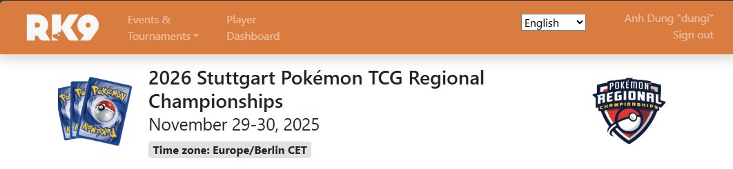 Die letzte Regional für die Season 25/26 ist ein Heimspiel. Let's go. Ich bin dabei. Fatale Flammen &amp; Mega Entwicklungen. Wird wild.