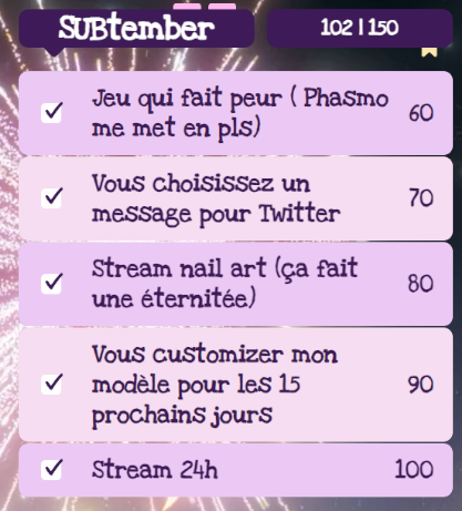 Malidoudou_'s tweet image. Avoir un train de la hype OFFSTREAM : ✅
Premier live 24h de la chaîne confirmé !

Merci tout le monde pour le soutien !!! 
Merci aussi @PeachyPiwie et gg aussi pour toi !! 
Tu le mérites !! 💜

#vtuberfr #subtember