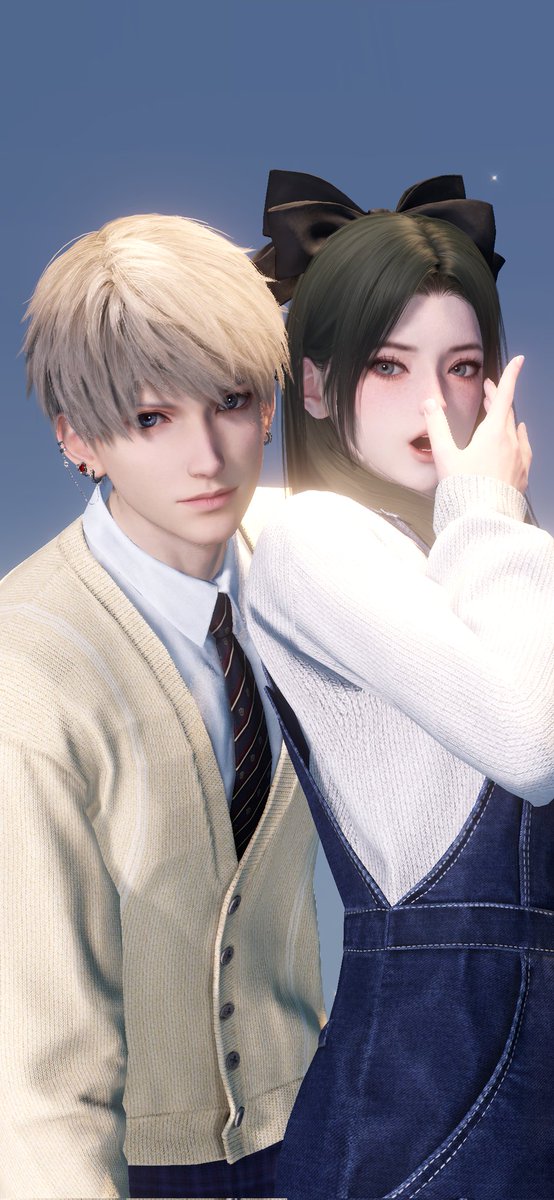 The popular couple on high school ✨️