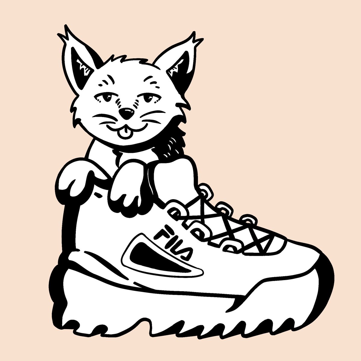 zarzartian's tweet photo. Catober Day 1: Cat in Shoe! Did this guy in two different variations, just for fun! 

#catober2025art 

@artbystepho https://t.co/1ld7v24dRc