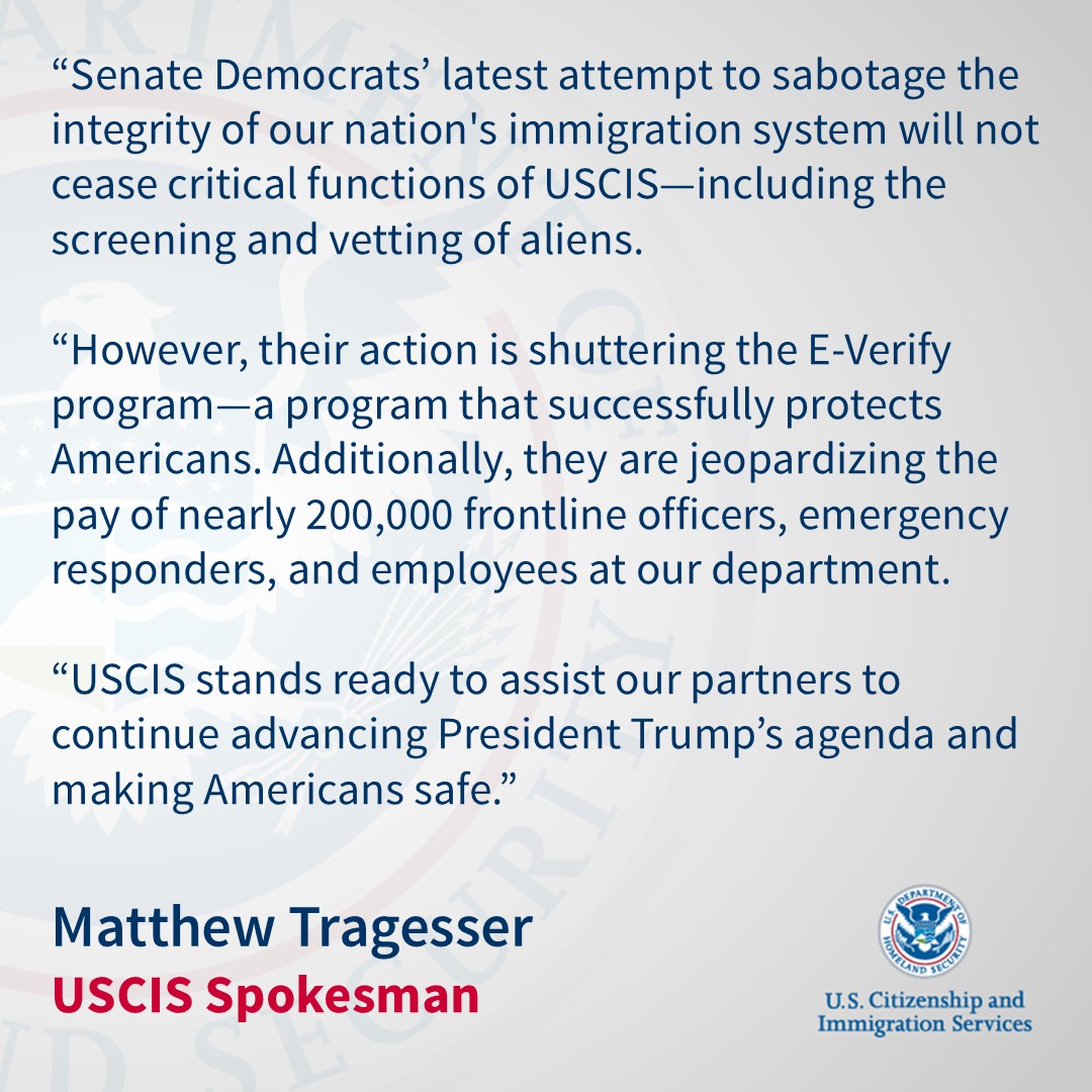 USCIS's tweet image. 