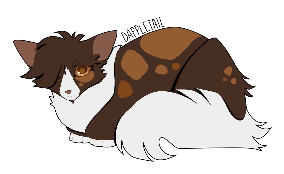 Theatriicals's tweet photo. #darkstripe #dappletail #warriors #warriorcats https://t.co/3fo5rB2iJN