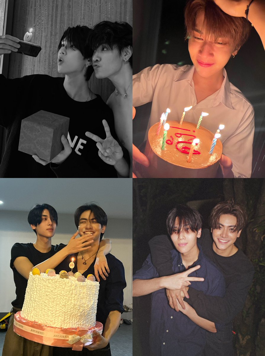 R3xx0X's tweet photo. A special someone on a special day 🎂

꒰ #จุงดัง ; #JoongDunk ꒱ https://t.co/9CP5VzFA6P