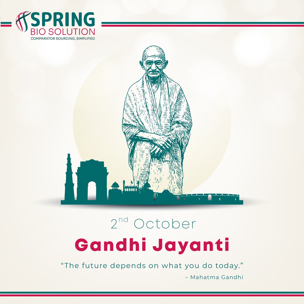 springbiosol's tweet image. At Spring Bio Solution, we believe every step today builds a future of quality, compliance & reliability in global healthcare.
This #GandhiJayanti, let’s commit to doing what’s right today for a healthier tomorrow.
springbiosolution.com
#TrustedSourcingAlly #SpringBioSolution