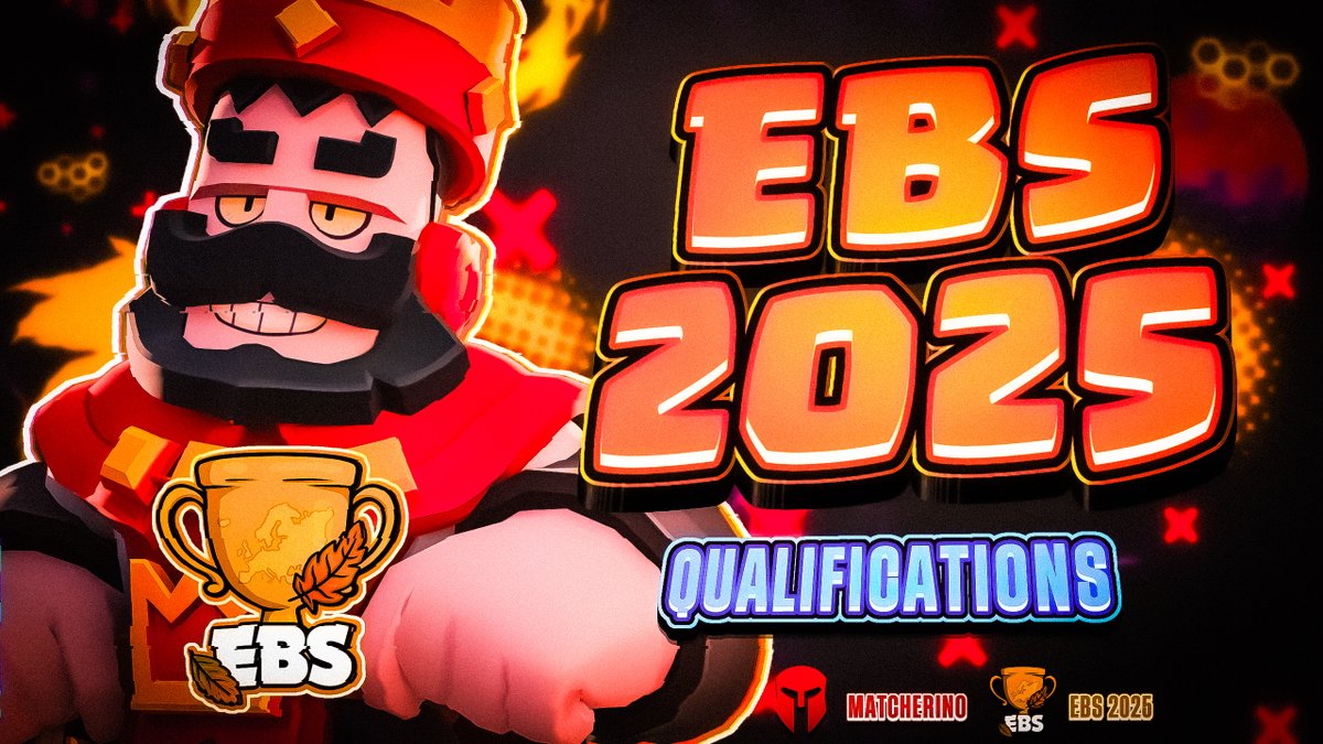 EBS 2025 - Qualifier #1

📅- October 22rd
🕑- 9 PM UTC+2
👥- 256/512 team slots
💰- Winner Pin + Crowdfunding
💸- $2.50 (Mandy) or $5.00 (Spike)
🥇- Top 8 qualify to Group Stage

Register now!
matcherino.com/supercell/tour…