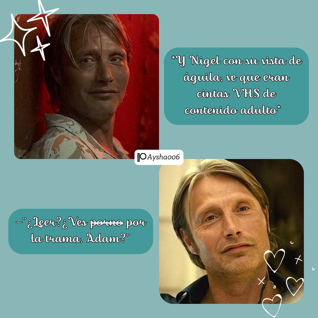 Aysha_Write's tweet photo. "Incomodidad Compartida" - Aysha006 Patreon 

Enlace: 
https://t.co/ljP63QBk7r

#SpaceDogs #AdamRaki #NigelBanyai #OneShot #fanfiction #español https://t.co/2u0BpOUBHZ