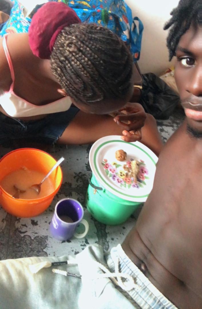 if he reach your turn carry her go New African restaurant