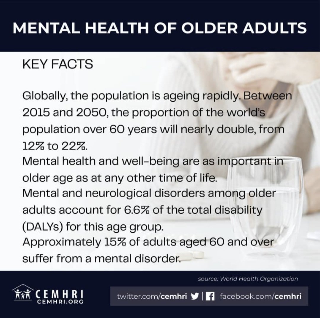 Cemhri's tweet photo. #internationaldayofolderpersons
#MentalHealth https://t.co/ULoPGE76uP