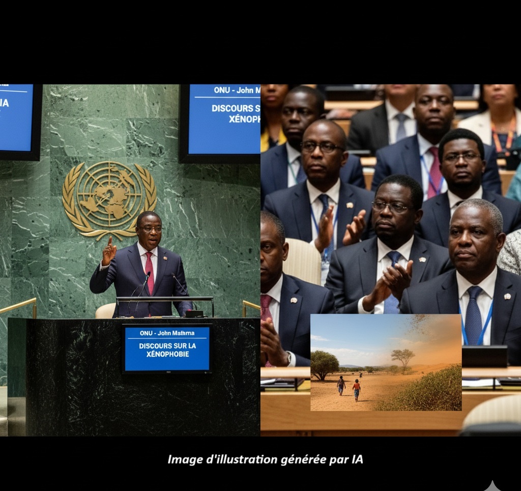 maliactu's tweet image. ONU 2025 : John Mahama dénonce la xénophobie et les discours populistes sur les migrants.
👉 « Les migrants ne sont pas des envahisseurs, mais des acteurs du développement. »
#ONU #Mahama #Migrations #Xénophobie #DroitsHumains