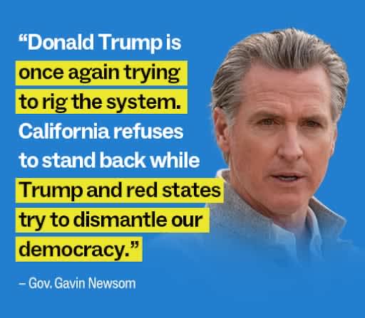 mcarr2021's tweet image. Hey my Cali brothers and sisters! Vote YES on Prop 50!
👉 Special Election Nov 4, 2025

🚨Prop 50 authorizes temporary changes to congressional district maps in response to Texas partisan redistricting. 

#WhenWeFightWeWin #DonaldTrump is an authoritarian thug!