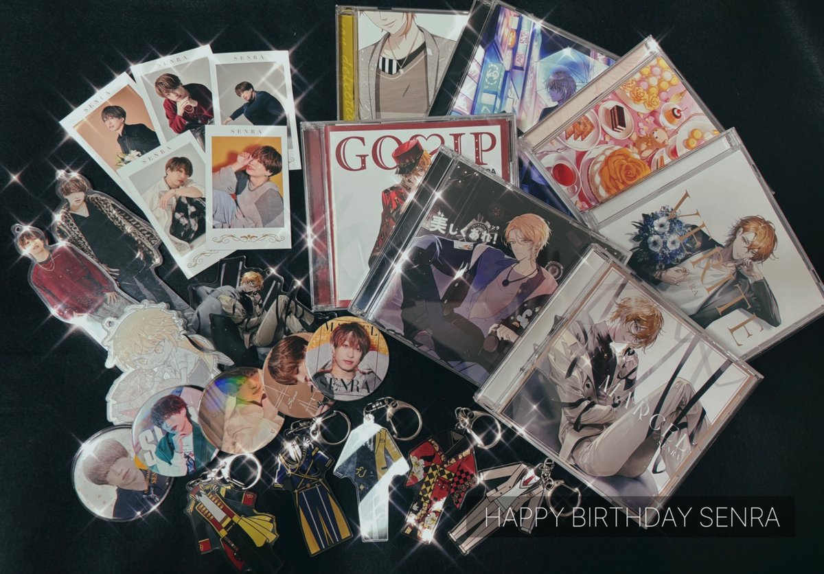 ☆*:.｡.⚜️HAPPY BIRTHDAY SENRA⚜️.｡.:*☆

34歳のお誕生日おめでとうございます✨
センラさんの一年が素敵なものになりますように

#センラ誕生祭2025
#センラさん誕生祭2025