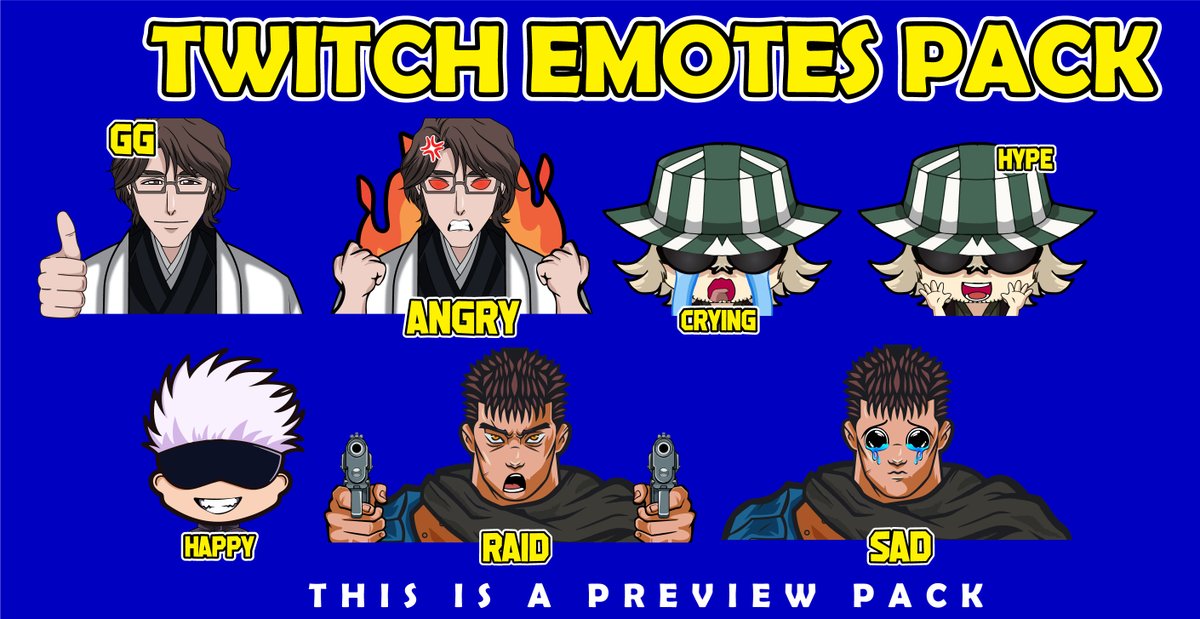 Winnie_Carl1's tweet photo. Custom Twitch emotes.
Commission open, dm for order.
#TwitchGraphics
#TwitchDesign
#TwitchOverlays
#StreamerGraphics
#StreamBranding
#EmoteDesign
#GamingDesign
#StreamerCommunity
#OpenCommissions
#CommissionArtist
#ArtCommission 
#DesignerForHire 
#ContentCreator #Vtuber https://t.co/z45DeAxzQ9
