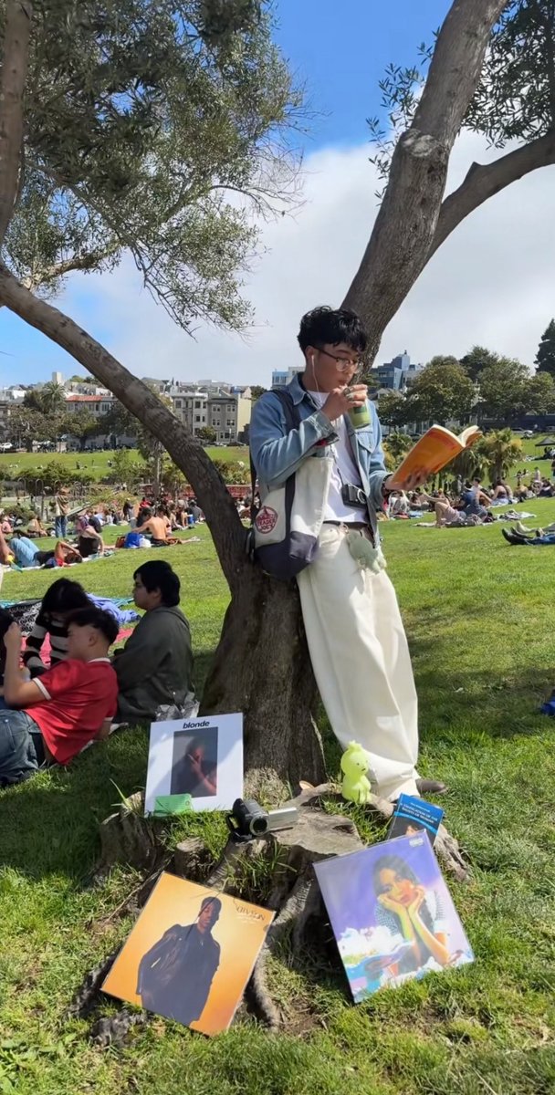 some guys brought their own wooden chess set to play in the middle of campus