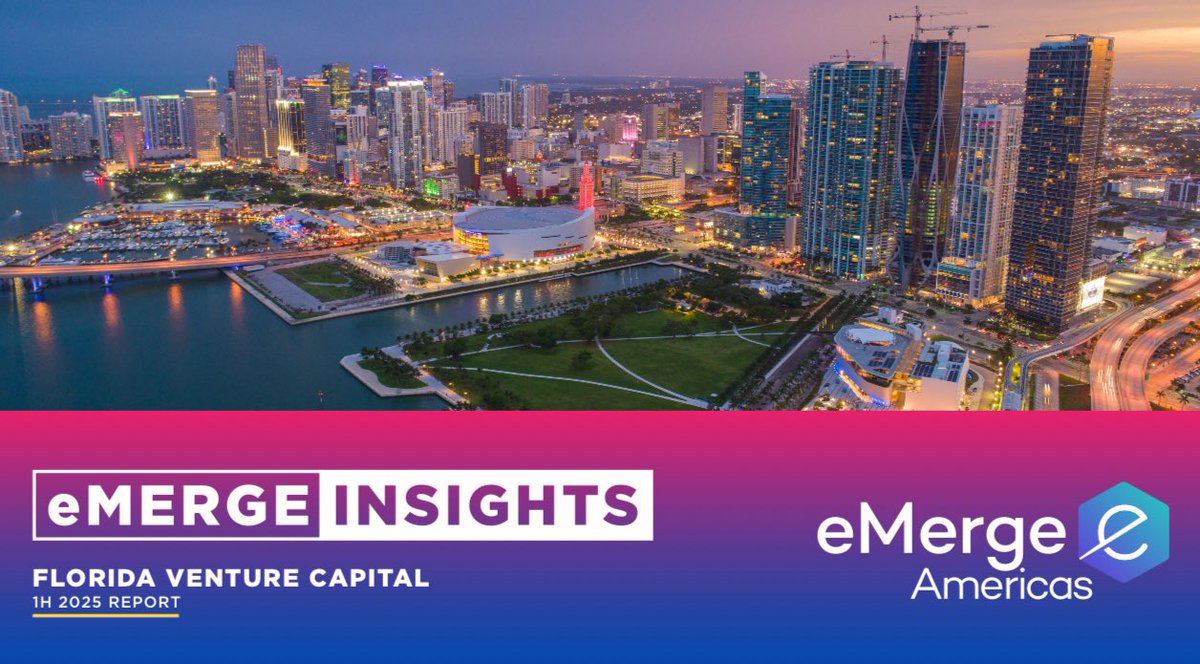 🚀 𝐌𝐢𝐚𝐦𝐢 𝐣𝐮𝐬𝐭 𝐜𝐫𝐨𝐬𝐬𝐞𝐝 $𝟐 𝐁𝐈𝐋𝐋𝐈𝐎𝐍 𝐢𝐧 𝐯𝐞𝐧𝐭𝐮𝐫𝐞 𝐜𝐚𝐩𝐢𝐭𝐚𝐥 𝐢𝐧 𝐭𝐡𝐞 𝐟𝐢𝐫𝐬𝐭 𝐡𝐚𝐥𝐟 𝐨𝐟 𝟐𝟎𝟐𝟓.

Let that sink in…
$2.02B across 161 deals — in just 6 months!