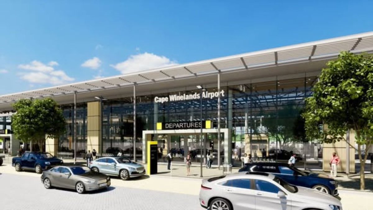 CapeTownEtc's tweet photo. Big plans for the Cape! Cape Winelands Airport is gearing up for a R10 billion transformation, aiming to open as Cape Town’s second international hub by 2028:
https://t.co/HpmmjQ6Mmg https://t.co/g88dDq4wgd