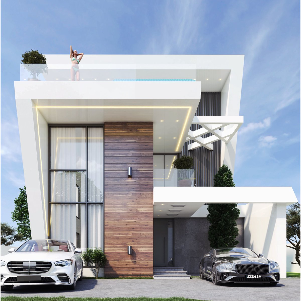 man_Pinho's tweet photo. "Discover our one-of-a-kind, modern luxury villa in East Legon Hills. Both the architecture and interior have been carefully crafted to clients needs. Enjoy!" https://t.co/CWB5YXRT9b