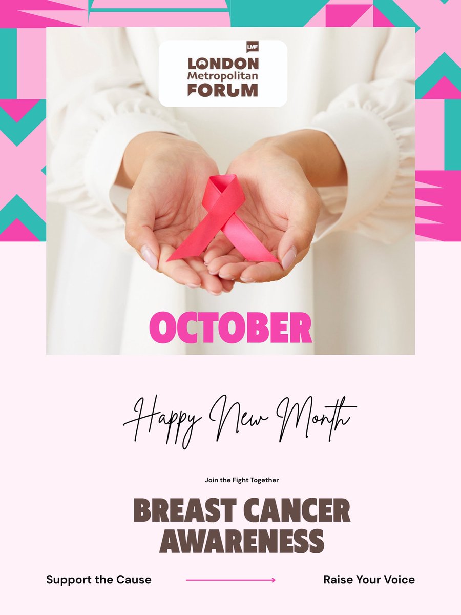 ForumLmf's tweet photo. Happy New Month + Breast Cancer Awareness Month
Happy New Month!
October is also Breast Cancer Awareness Month, a time to remind ourselves and others of the importance of early detection and regular screening.
#October #BreastCancerAwareness https://t.co/xoGASxao0b