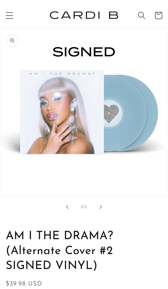 C8RDI's tweet photo. Please restock this vinyl!!!!!!! @iamcardib @AtlanticRecords https://t.co/JWaoVA2WPe