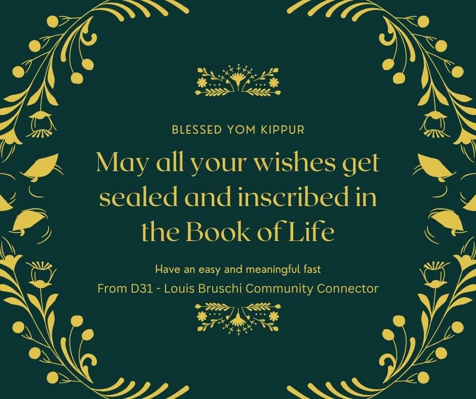 G'mar chatima tovah. Wishing all who celebrate a safe and meaningful fast. 

<a href="/DocPalton/">Doc Palton</a> <a href="/CChavezD31/">Christine Chavez</a> <a href="/christineloug14/">Christine Loughlin</a> <a href="/CSD31SI/">CSD31StatenIsland</a>