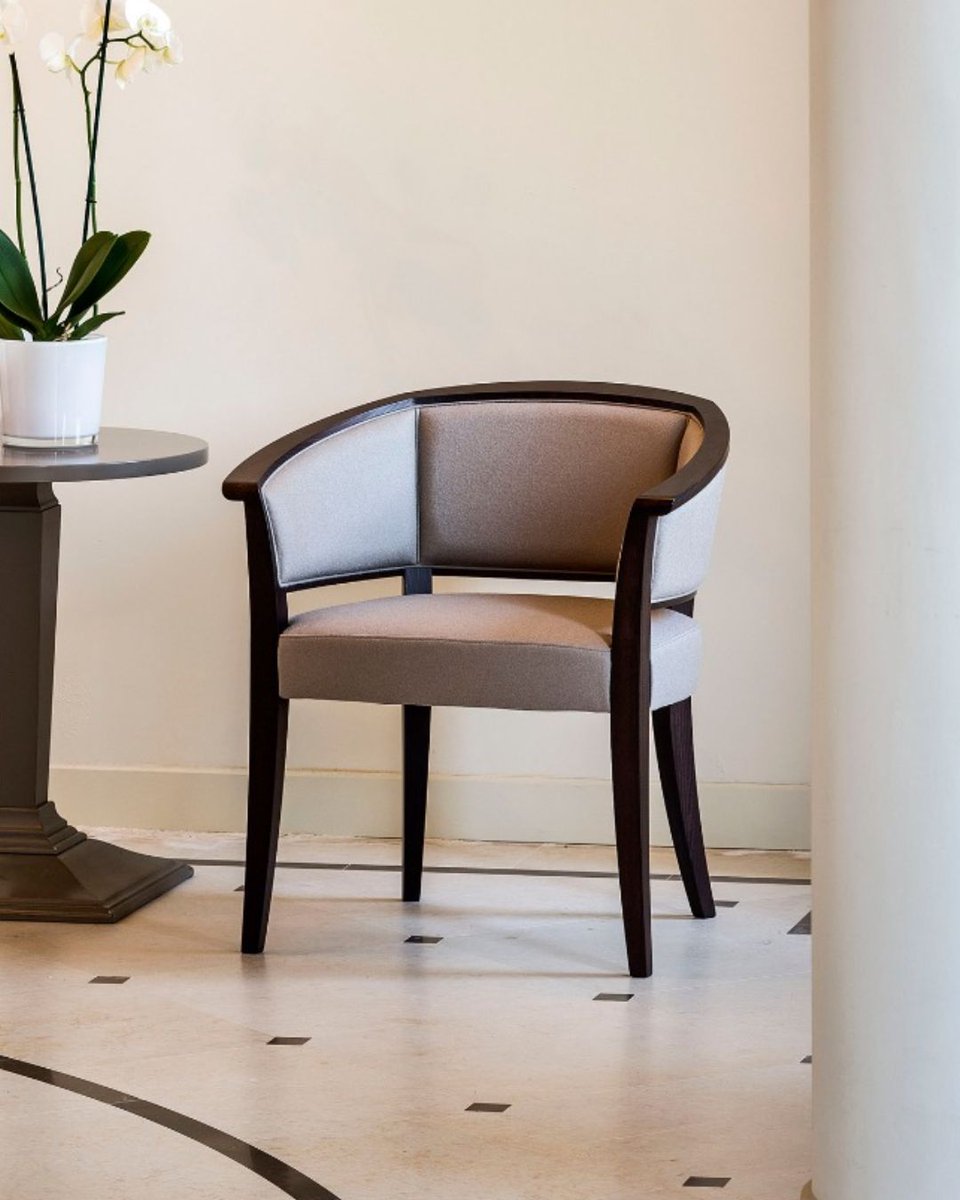 furniture_SW's tweet photo. Meet the Cornelia Chair — where detail tells a story. With carefully tailored lines to the soft, wraparound upholstery, Cornelia is designed to embrace. Crafted with precision and warmth, it’s the perfect statement piece for hospitality spaces. See more at https://t.co/66zgJyJLx7 https://t.co/6DC13PbwNG