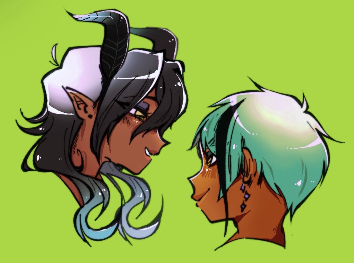 practice w/ malleus and jade 

#twst #twistedwonderland