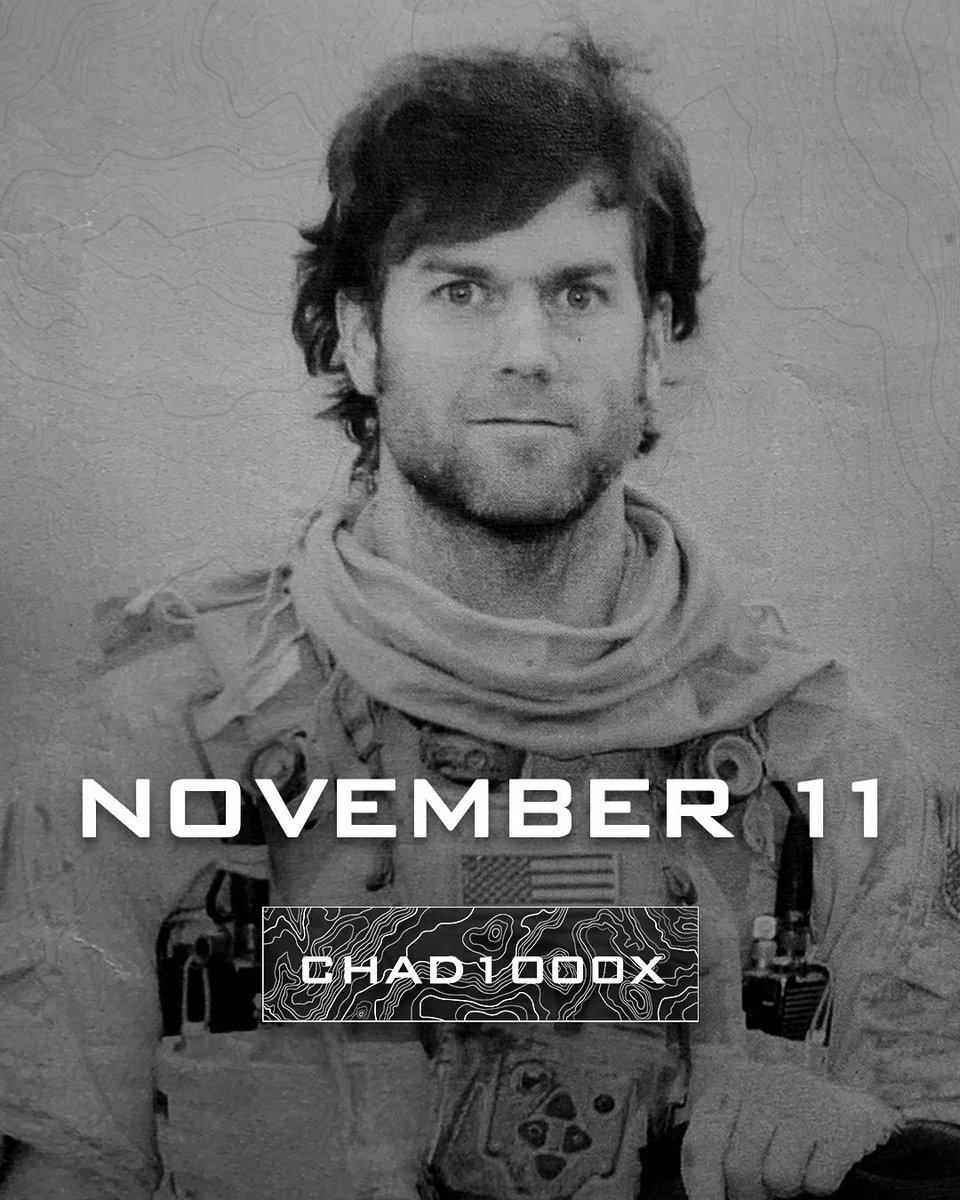CrossFit's tweet photo. On Nov. 11, the CrossFit community, together with @RogueFitness, will take on the Hero workout CHAD1000X in support of The Step Up Foundation. The event raises awareness around veteran suicide and highlights the importance of prevention efforts.

CrossFit’s connection to the military runs deep, and supporting veteran mental health remains close to our mission. This November, we invite you to join in honoring Chad and the many men and women who have served.

To register, head over to https://t.co/5xSjmAomLV. 

#CrossFit #CHAD1000X #HeroWorkout