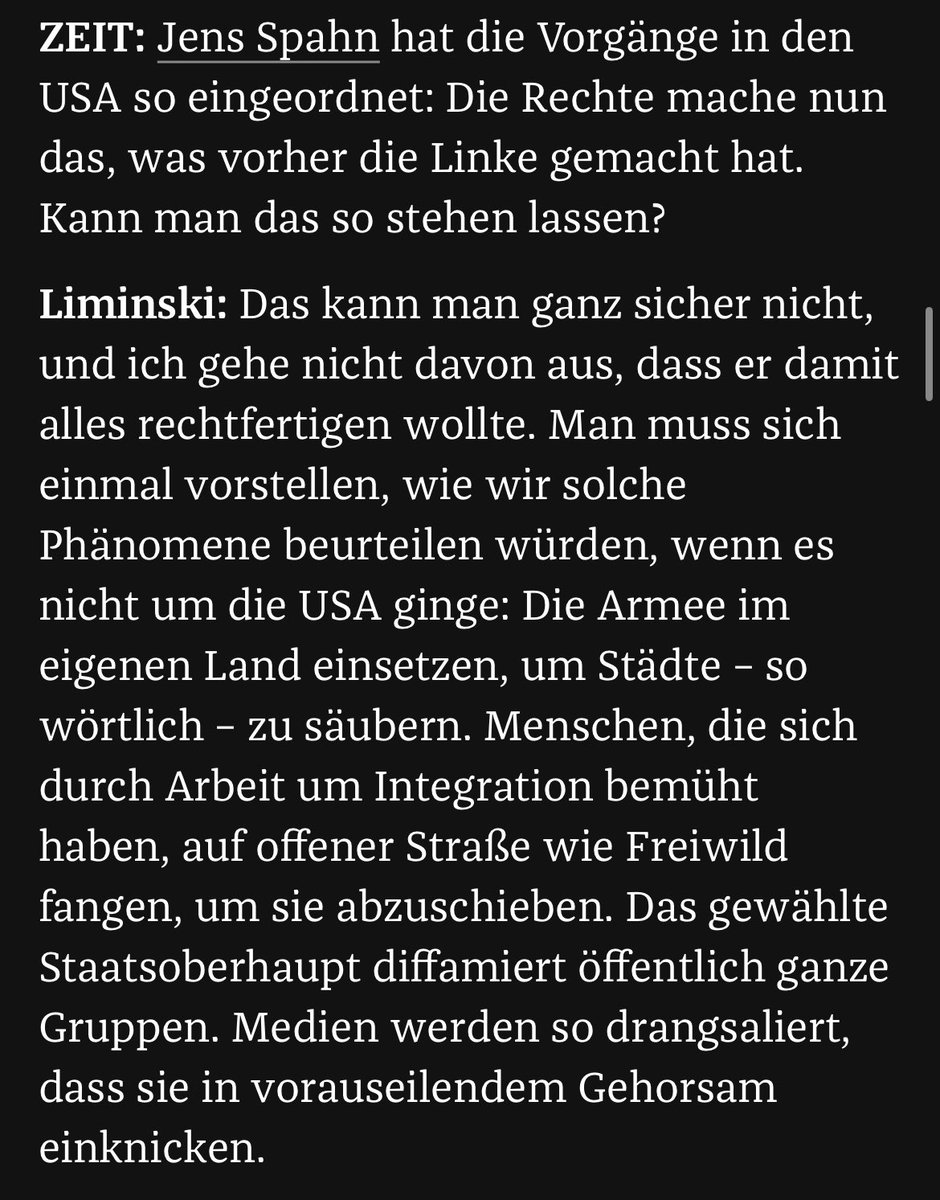 Dieses Gespräch von <a href="/n_liminski/">Nathanael Liminski</a> mit <a href="/tinchilla/">tinahildebrandt</a> und <a href="/MariamLau1/">Mariam Lau</a> hat eine besondere Mischung  aus Tiefe und Schärfe. Sehr lesenswert!