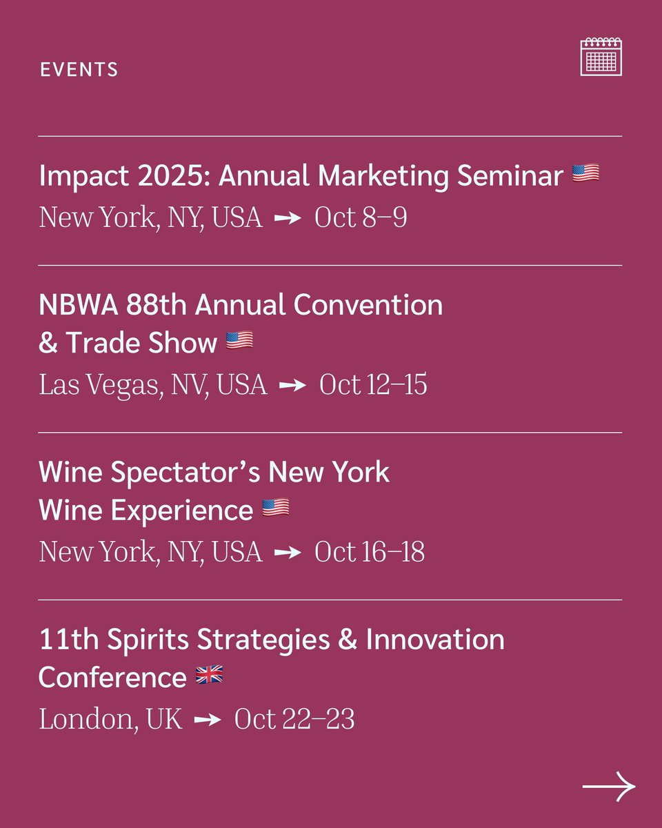 ClaretPlan's tweet image. 🍶 It’s World Sake Day — and October is packed with BevAlc events and cultural celebrations. From Berlin to New York, there’s a lot pouring. 🍷🍺🥂
Check out what’s happening this month👇
#BevAlc #EventCalendar #Oktoberfest #SupplyChainPlanning