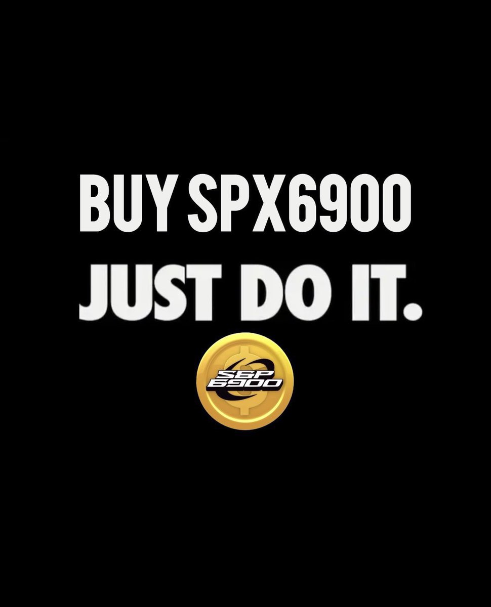 Just Belive #SPX6900