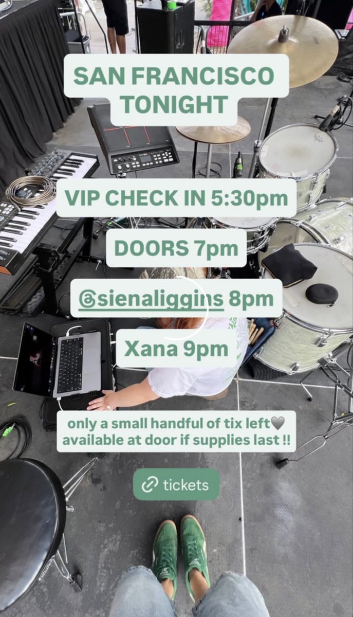 Xana_Hub's tweet photo. 📸 | Xana on Instagram Stories for tonight in San Francisco!
#UIWTour #UIWSanFrancisco #UIWTourSanFrancisco https://t.co/8rATITDPiK