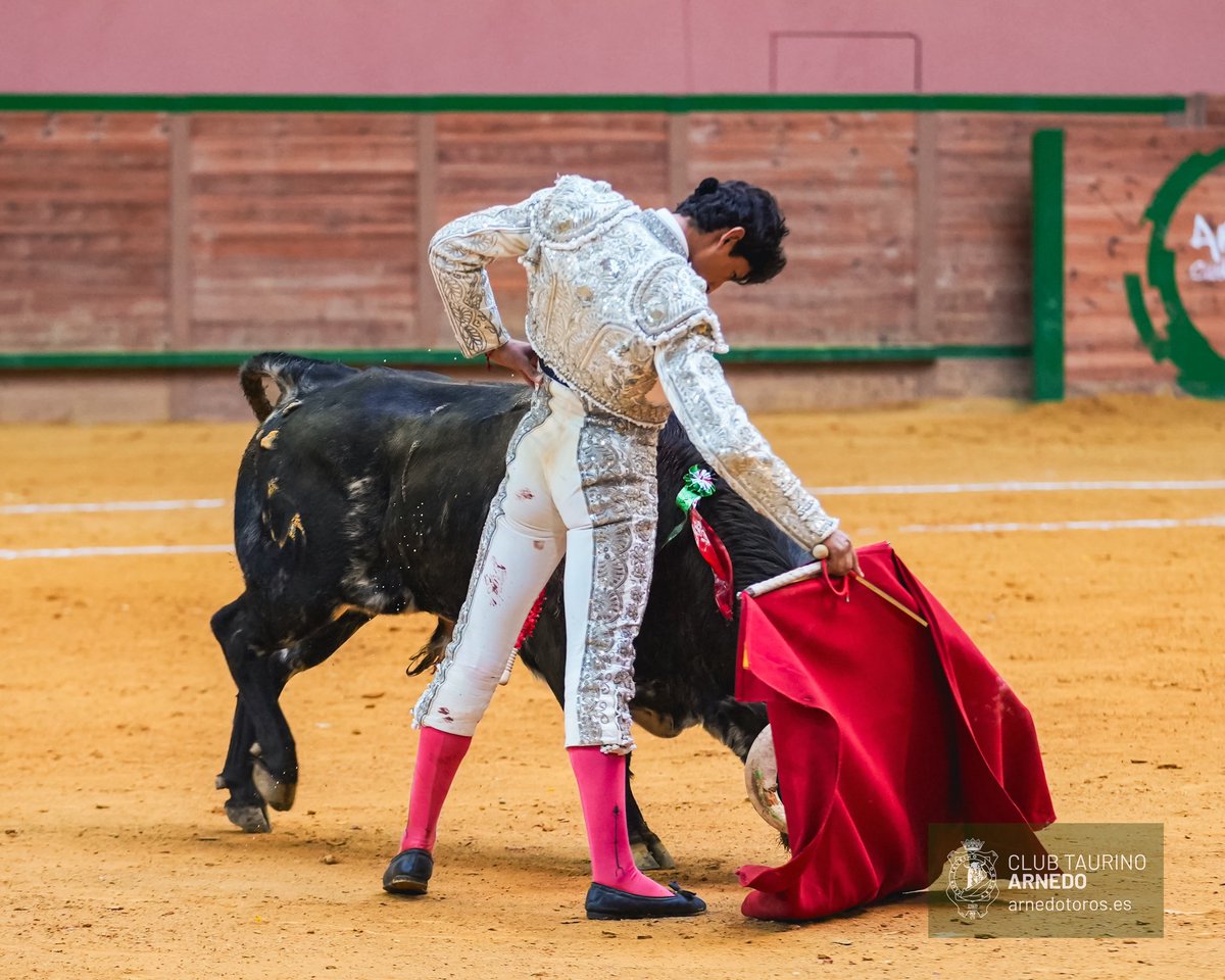 clubtaurino's tweet photo. [ 📝 𝟰º 𝗡𝗢𝗩𝗜𝗟𝗟𝗢 ]

Dos orejas para Emiliano Osornio en el cuarto novillo de la tarde

Vuelta al ruedo para Cabrero de El Montecillo

#ZapatoDeOro https://t.co/snCciNwhlS