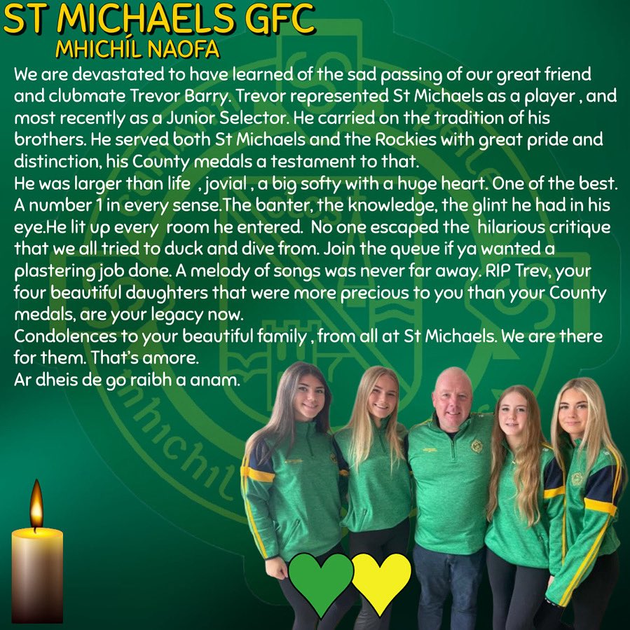 RIP Trevor 💔one of the very best 💚💛