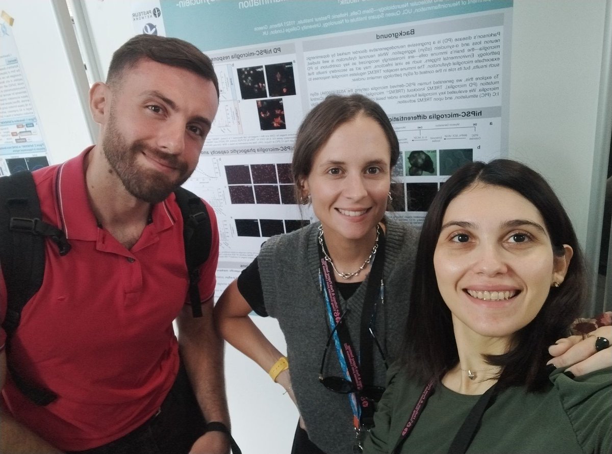 TaoufikLab's tweet photo. The 8th Hellenic &amp; Paris Pasteur Institute Young Scientists Congress 2025 has just ended. Great vibe, talks, posters and network! Our group was there, of course, presenting our projects on Parkinson's disease. Until next time! #neuroscience #pasteur #hellenicpasteur #a53tsquad https://t.co/4KrB7oT3gY