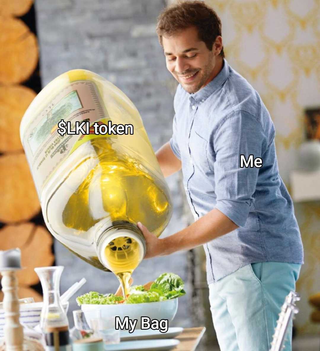 theweb3dof's tweet image. Keep filling your bags with more $LKI

#meme @Laika_ai