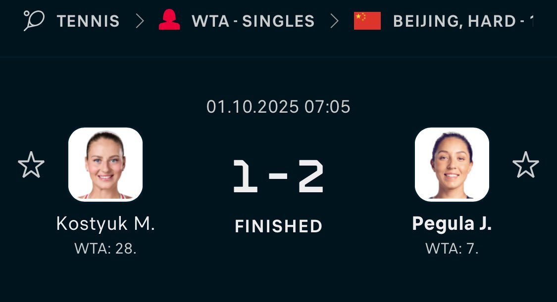 Senseisports1's tweet photo. Premium 🥷🏼👁️‍🗨️🪬

#WTA #BeijingOpen 
💎✅✅✅✅✅✅✅💎
💎Jessica Pegula 💎
💎✅✅✅✅✅✅✅💎
@JPegula  #tennistwitter 
@TennisChannel  @Tennis
@BetToWinBookie  @Bet365
✅✅💎 Retweet 💎✅✅ https://t.co/TcnOHuqOWI